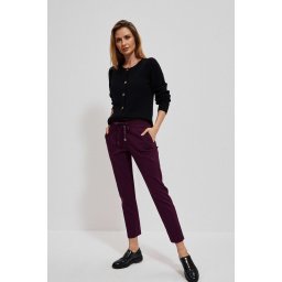 Marisse Pants Z-Sp-3901 Burgundy
