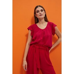 Marisse Women's Shirt L-Ko-4029 Strawberry