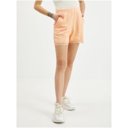 Orsay Orange Women's Sweat Shorts with Lace - Women's