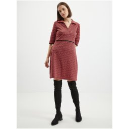 Orsay Pink-Red Women's Patterned Dress - Women's