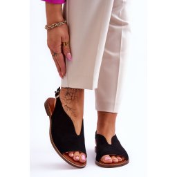 Boto Дамски велурени сандали Lewski Shoes