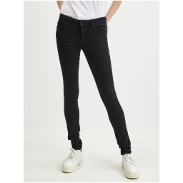 GUESS JEANS WOMEN'S BLACK DENIM JEANS