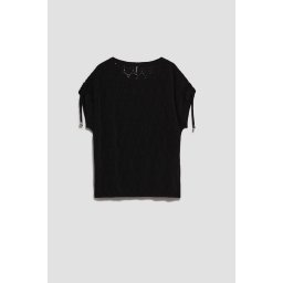 Marisse Women's T-Shirt L-Ts-4033 Black