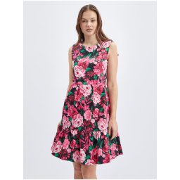 Orsay Black & Pink Women's Floral Dress - Women's