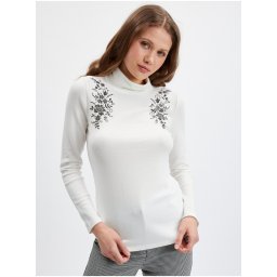 Orsay White Women's Turtleneck - Women's