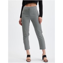 Orsay Black Women's Patterned Trousers - Women's