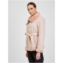 Orsay Pink Women's Suede Jacket - Women's