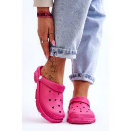 Boto Дамски гумени Crocs Fuchsia Rabios