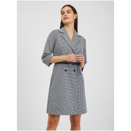 Orsay White-Black Women's Patterned Dress - Women's