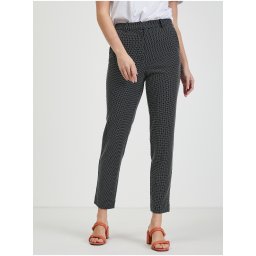 Orsay White-Black Women's Polka Dot Trousers - Women's