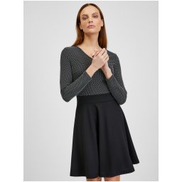 Orsay Black Women's Patterned Dress - Women's