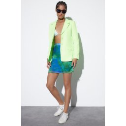 Trendyol Pistachio Green Woven Lined Blazer Jacket