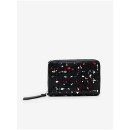 DESIGUAL BLACK WOMEN'S WALLET