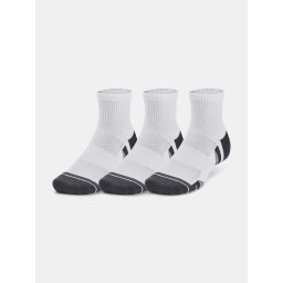 Under Armour Socks UA Performance Tech 3pk Qtr-WHT - unisex