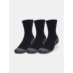 Under Armour Socks UA Performance Cotton 3p Mid-BLK - unisex