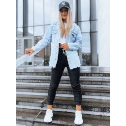 Dresowe spodnie damskie MARIE czarne Dstreet