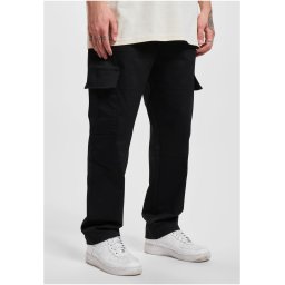 Men's Straight Cargopant Pants Black