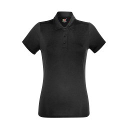 Performance PoloFruit of the Loom Black T-shirt