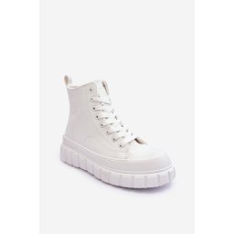 BIG STAR SHOES Кожени ватирани маратонки с връзки Big Star