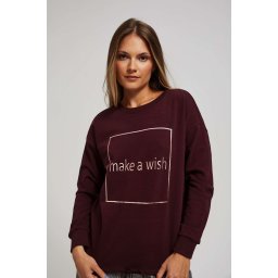 Marisse Simple Sweatshirt With A Print