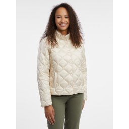 Orsay Cream Women's Quilted Light Jacket - Women's