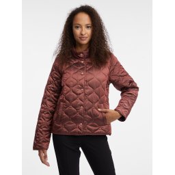 Orsay Brown Women's Quilted Light Jacket - Ladies