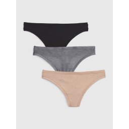 GAP Thong Panties, 3 pcs - Ladies