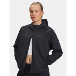 Under Armour Unstoppable Flc Sweatshirt FZ-BLK - Women