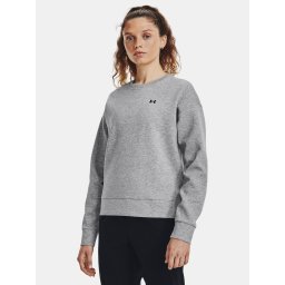 Under Armour Sweatshirt Unstoppable Flc Crew-GRY - Women
