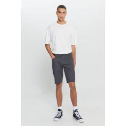 AC&Co / Altınyıldız Classics Men's Anthracite Slim Fit Slim Fit Dobby Dobby 100% Cotton Casual Chino Shorts.