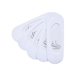 Invisible Socks 5-Pack White