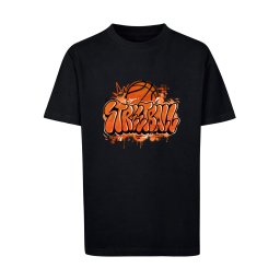Children's streetball t-shirt black