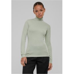 Women's knitted turtleneck softsalvia