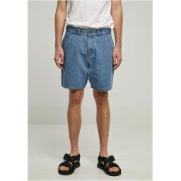 Denim Bermuda shorts light blue washed