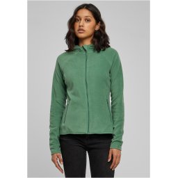 Women's Sage Hood Polar Fleece with Zip