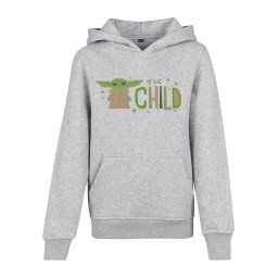Kids Mandalorian The Child Hoody heather gray
