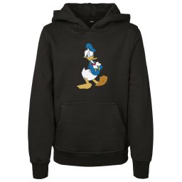 Children's Donald Pose Hoody Duck Black