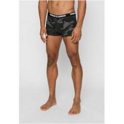 2-Pack of Camo Boxer Shorts Woodcamo + Darkcamo