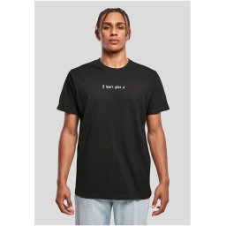 I don't put a black T-shirt