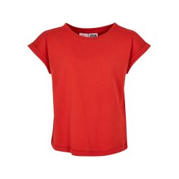 Girls' Organic T-Shirt with Extended Shoulder