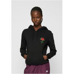Women's Rose Hoody Black