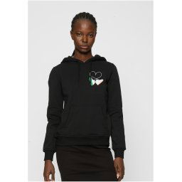Ladies Kicks Love EMB Hoody Black