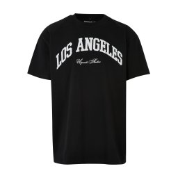 L.A. College Oversize T-shirt in black