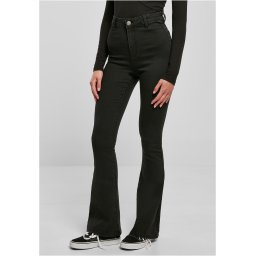 Women's Super Stretch Bootcut Denim Pants Jeans - Black