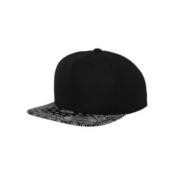 Bandana Snapback black/paisley
