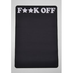 Fuck OFF Desk Pad Black/White