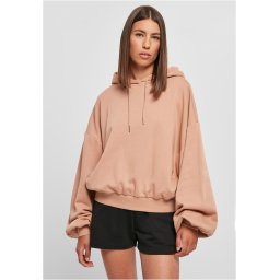 Women's Organic Oversized Terry Hoody Amber
