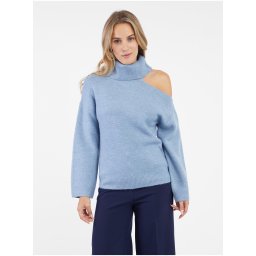 Orsay Light Blue Women's Turtleneck - Women's