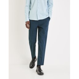 Celio Plaid 24h Gochecko Trousers - Men's