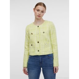 Orsay Light Green Women's Tweed Jacket - Women's